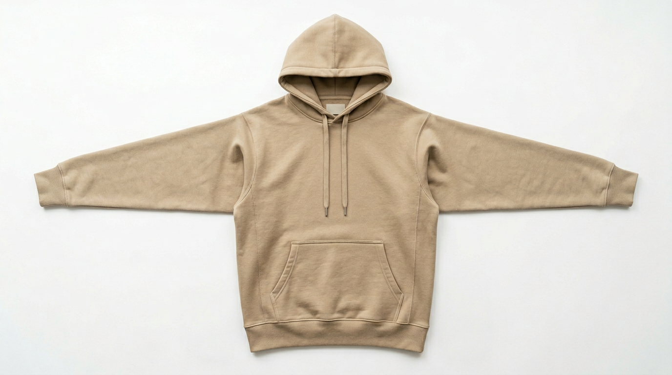 DRIOV heavyweight blank hoodie — 420 GSM premium cotton