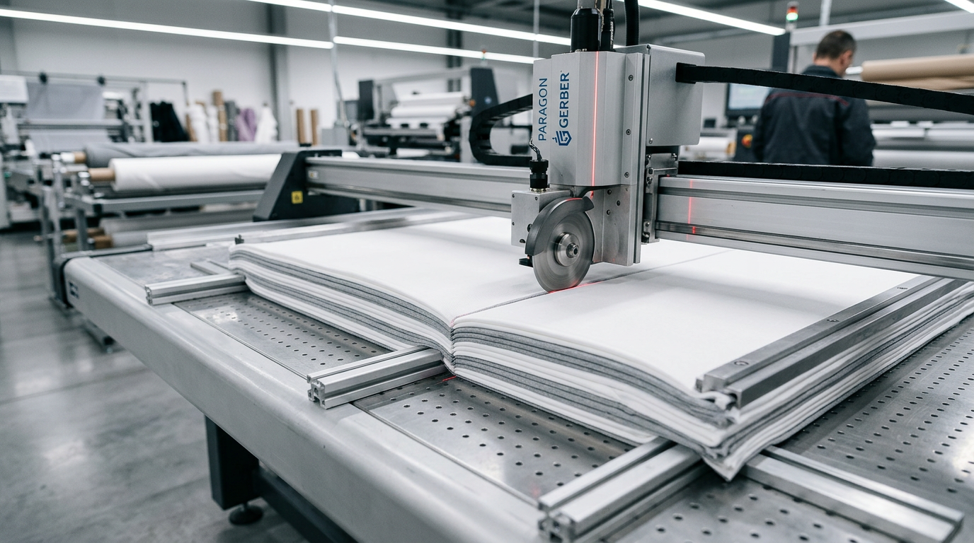 Automated precision fabric cutting at DRIOV