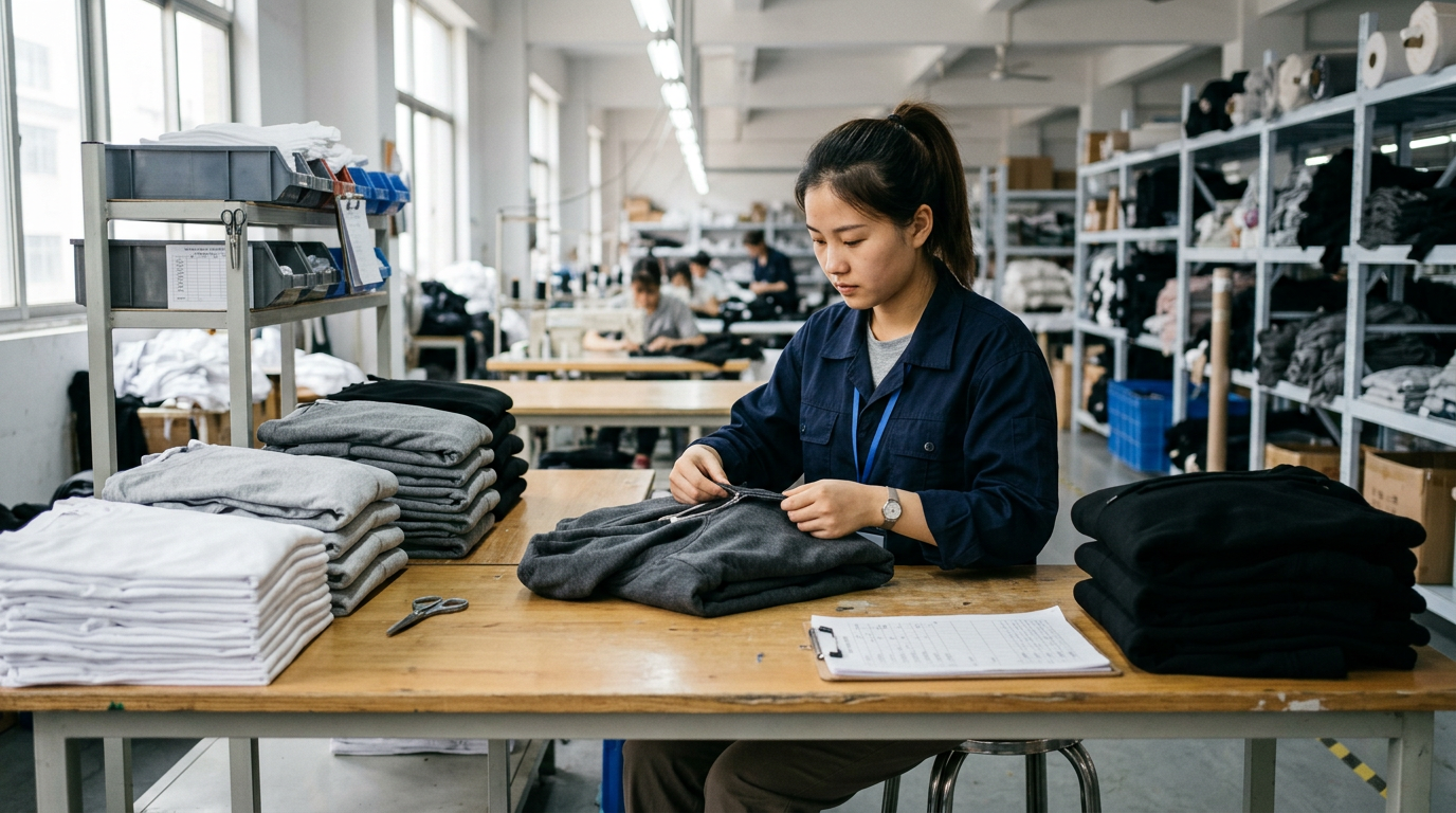 Quality control inspection at DRIOV Quanzhou factory